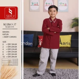 SEPLY Koko Anak KLIKO 57 Maroon