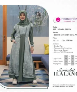 RAUNA Gamis Remaja HALANG RRF 13