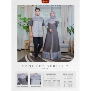 KEKE Koko Dewasa KD SR SONGKET 2 SERIES