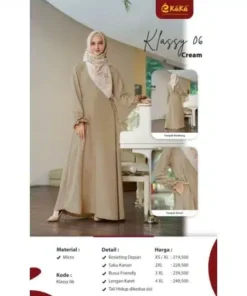 KEKE Gamis Dewasa KLASY 06