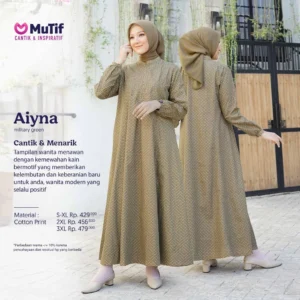 MUTIF Gamis Dewasa AIYNA