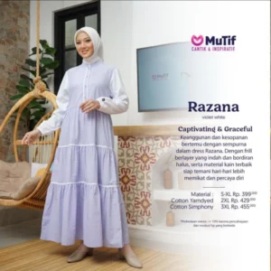 MUTIF Gamis Dewasa RAZANA