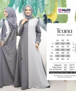 MUTIF Gamis Dewasa TEANA