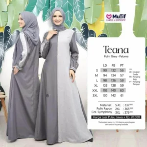 MUTIF Gamis Dewasa TEANA