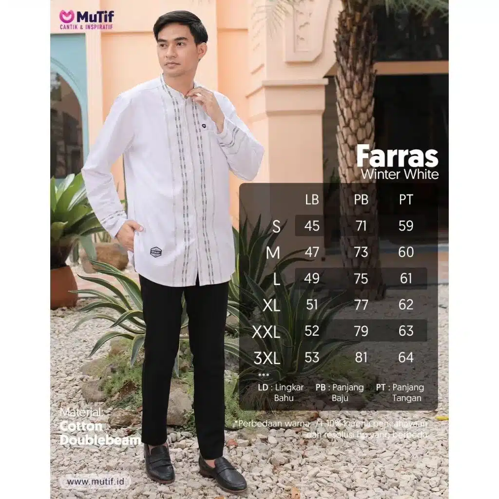 MUTIF Koko Dewasa FARRAS