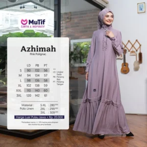 MUTIF Gamis Dewasa AZHIMAH