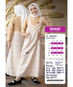 MUTIF Gamis Anak LITTLE ALZENA