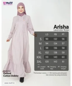 MUTIF Gamis Dewasa ARISHA