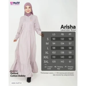MUTIF Gamis Dewasa ARISHA