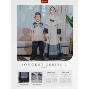 KEKE Koko Anak KA SR SONGKET 2 SERIES