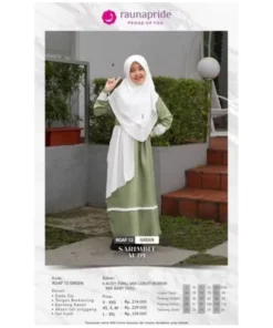 RAUNA Gamis Anak AUDY RGAF 12