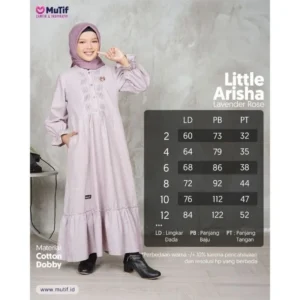 MUTIF Gamis Anak LITTLE ARISHA