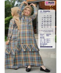 MUTIF Gamis Anak LITTLE ASMITA