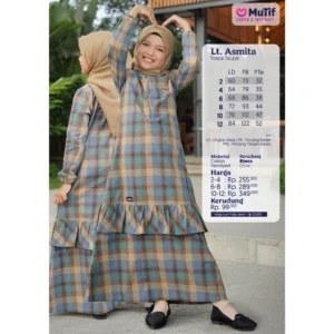 MUTIF Gamis Anak LITTLE ASMITA