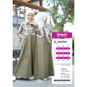 MUTIF Gamis Anak LITTLE ISNAINI