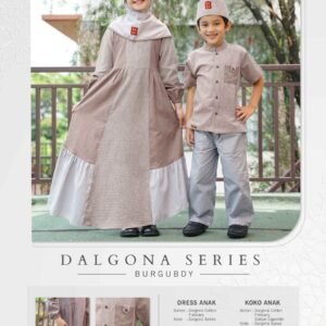 KEKE Gamis Anak GAK SR DALGONA SERIES