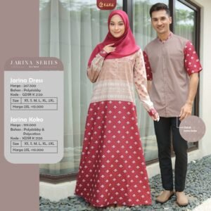 KEKE Gamis Dewasa GD JARINA