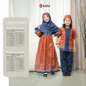 KEKE Gamis Anak KHANZA