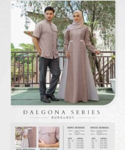 KEKE Gamis Dewasa GDK SR DALGONA SERIES