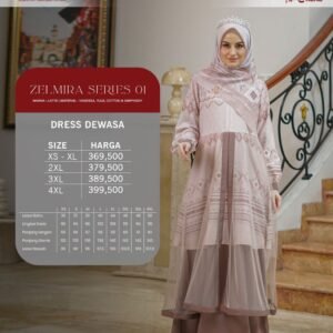 KEKE Gamis Dewasa GDK SR ZELMIRA 01