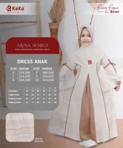 KEKE Gamis Anak GAK SR ALUNA