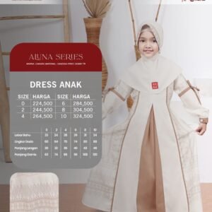 KEKE Gamis Anak GAK SR ALUNA