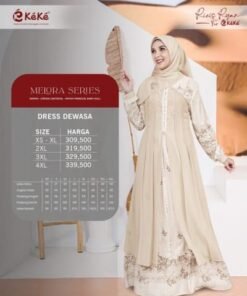 KEKE Gamis Dewasa GDK SR MELORA