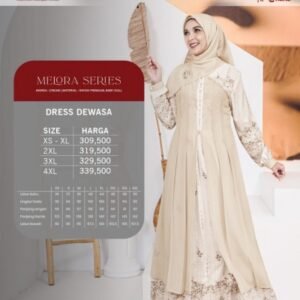 KEKE Gamis Dewasa GDK SR MELORA