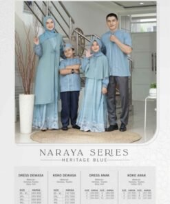 KEKE Gamis Anak GAK SR NARAYA SERIES