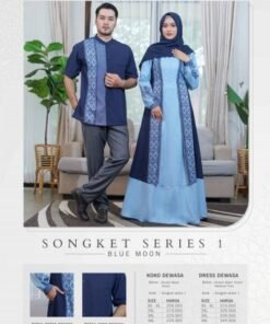KEKE Gamis Dewasa GDK SR SONGKET SERIES