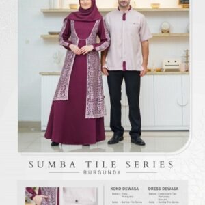 KEKE Gamis Dewasa GDK SR SUMBA TILE SERIES