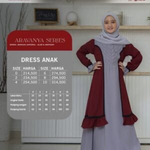 KEKE Gamis Anak GAK SR ARAVANYA
