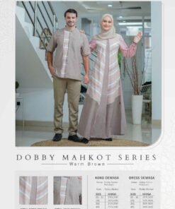 KEKE Gamis Dewasa GDK SR DOBBY MAHKOT SERIES