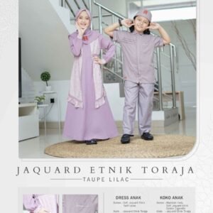 KEKE Gamis Anak GAK SR JAQUARD ETNIK TORAJA