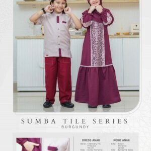 KEKE Gamis Anak GAK SR SUMBA TILE SERIES