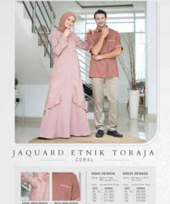 KEKE Koko Dewasa KD SR JAQUARD ETNIK TORAJA