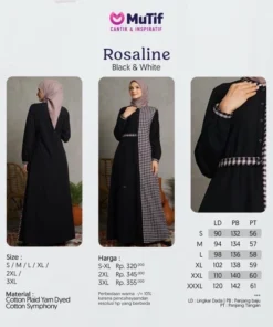 MUTIF Gamis Dewasa ROSALINE