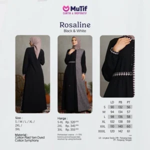 MUTIF Gamis Dewasa ROSALINE