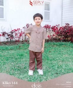 SEPLY Koko Anak KLIKO 144 Pecan Brown