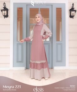 SEPLY Gamis Dewasa MEYRA 221 Romance Rose