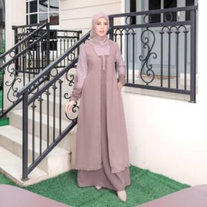 SEPLY Gamis Dewasa MEYRA 219 Strawberry Cream