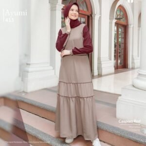 ETHICA Gamis Dewasa AYUMI 413 Caspian Red