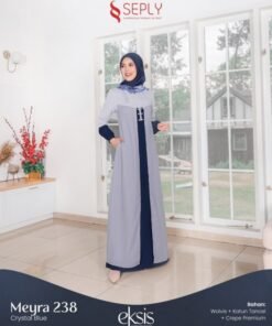 SEPLY Gamis Dewasa MEYRA 238 Crystal Blue