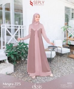 SEPLY Gamis Dewasa MEYRA 225 Apricot Gelato