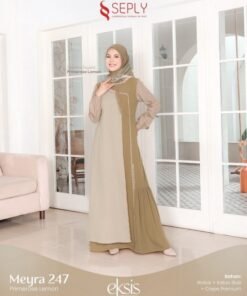 SEPLY Gamis Dewasa MEYRA 247 Primerose Lemon