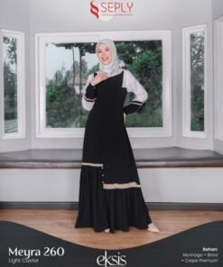 SEPLY Gamis Dewasa MEYRA 260 Light Caviar