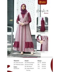 KEKE Gamis Dewasa KAMISHA 06