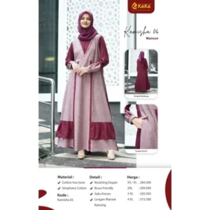 KEKE Gamis Dewasa KAMISHA 06