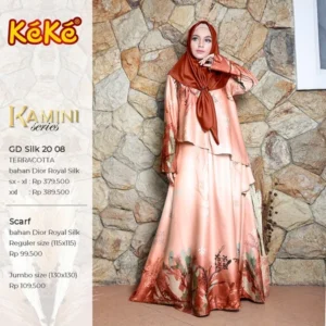 KEKE Gamis Dewasa GDS SILK 08