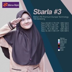 NIBRAS Hijab 3RD STARLA